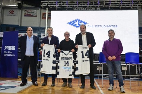 Clubes de Pie: Estudiantes presentó el proyecto para la reconstrucción de sus instalaciones