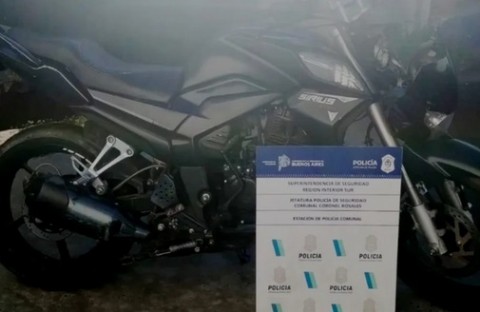 Punta Alta: te olvidaste la moto en la calle... ¡pasa a buscarla por la Comisaría!