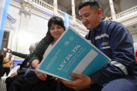 Se entregaron 307 escrituras en el marco del Programa de Regularización Dominial de la Provincia