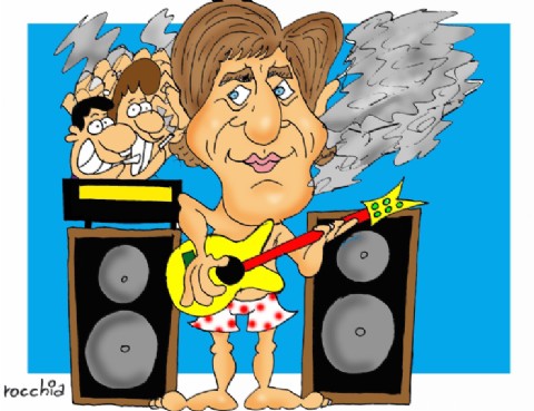 Los grupos de rock preferidos de los famosos