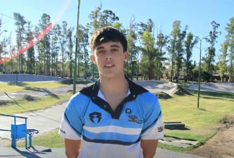 VIDEO | De Bahía a la Selección: Bautista Rojo invita a descubrir el BMX en el Parque de Mayo