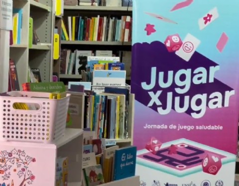 VIDEO | El municipio promueve el juego saludable en las bibliotecas populares