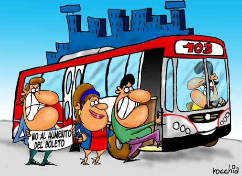 Entró en vigencia el tarifazo en el sistema del transporte urbano