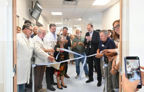 VIDEO | Inauguraron los nuevos servicios de Oncología y Hematología en el Hospital Municipal