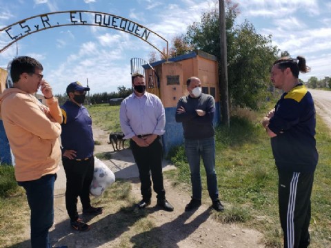 Pablo Garate recorrió clubes de Tres Arroyos: "Buscamos que se genere mayor inclusión"