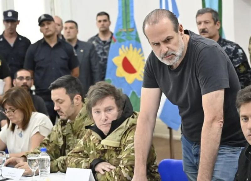 Milei en la ciudad tras la tragedia aseguró: "Tengo confianza en que vamos a salir adelante"