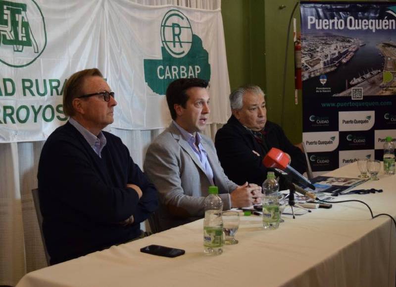 El presidente de Puerto Quequén disertará en la Fiesta Provincial del Trigo