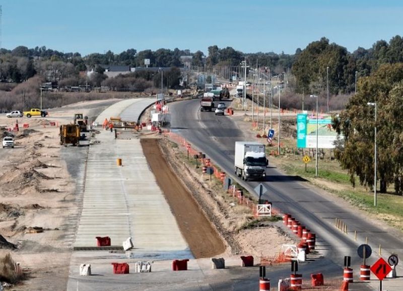 Continúan los trabajos en la Avenida Circunvalación Norte