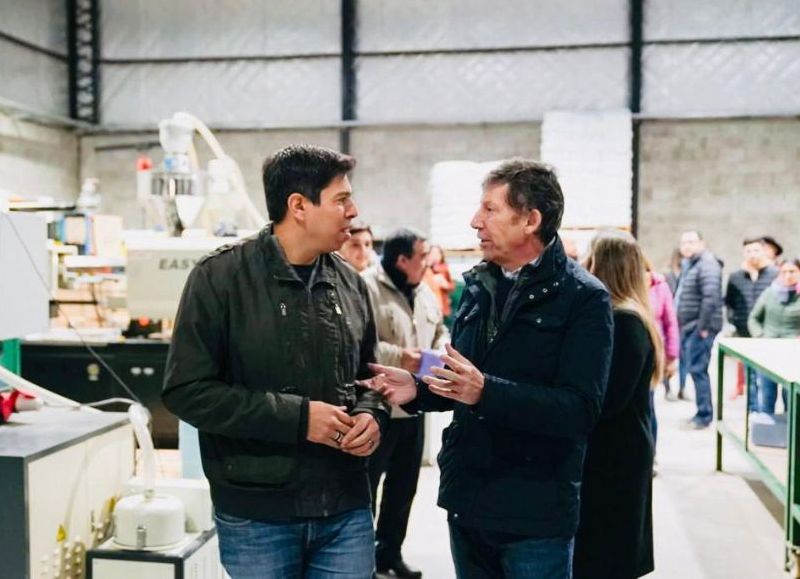 El intendente de San Isidro y Horacio Rodríguez visitaron la empresa BLAST