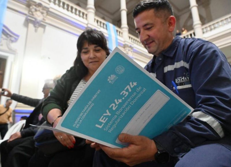 Se entregaron 307 escrituras en el marco del Programa de Regularización Dominial de la Provincia