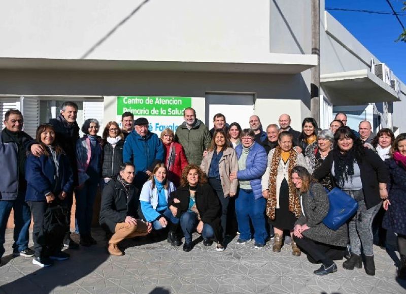 Susbielles inauguró el moderno Centro de Atención Primaria de la Salud "René Favaloro"