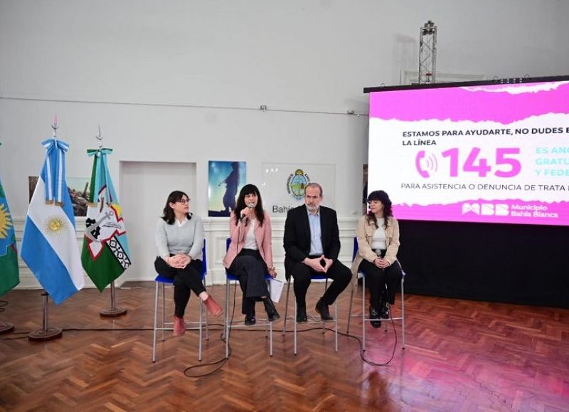 VIDEO | Se lanzó el programa municipal para la prevención de trata de personas
