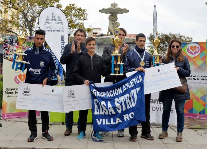 Exitosa competencia 10 k en la ciudad