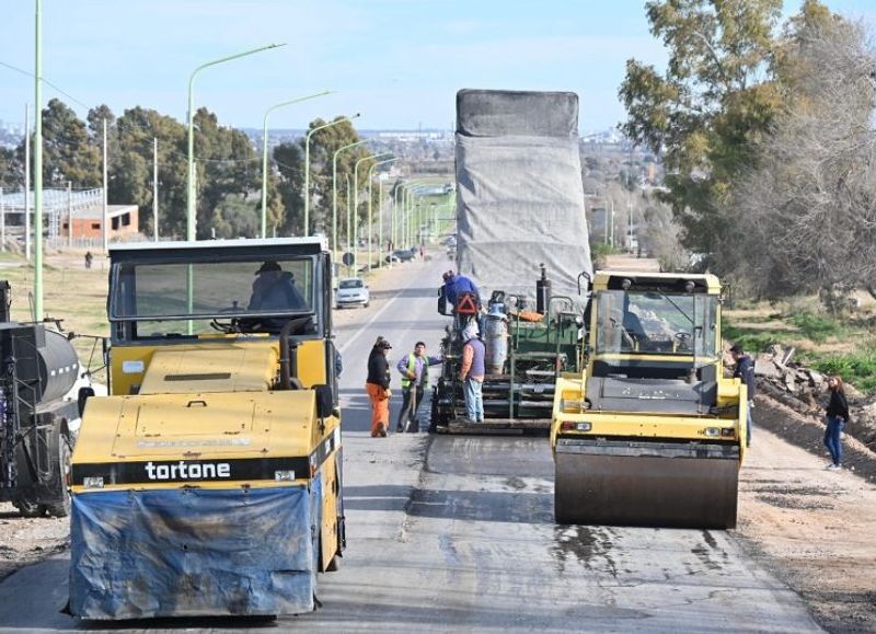 VIDEO | Se concretó la reconstrucción de la avenida Juan Manuel de Rosas