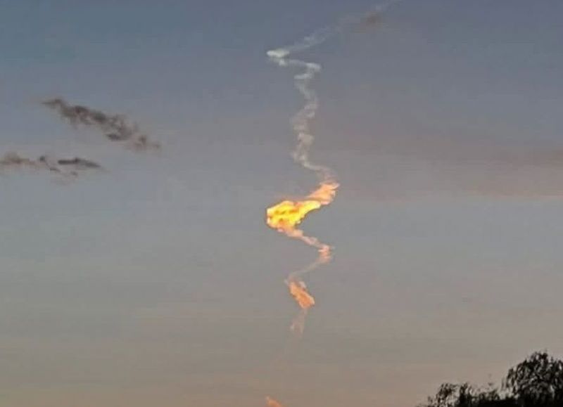 Un meteorito iluminó el cielo y sorprendió a vecinos de la región