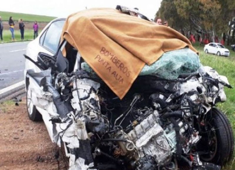 En un choque frontal, murió un matrimonio bahiense que iba en un auto