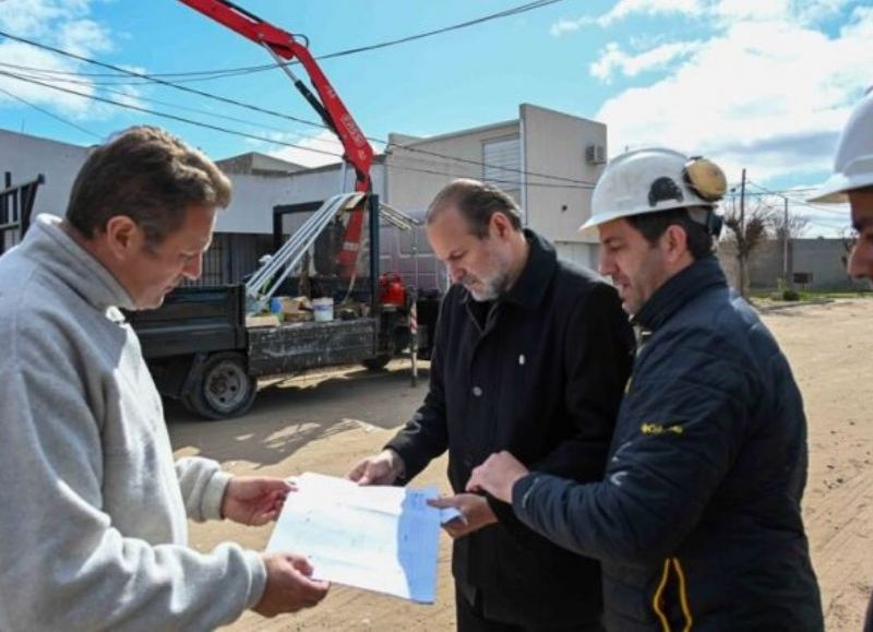 El Municipio comenzó a trabajar en las obras de iluminación de la ciudad