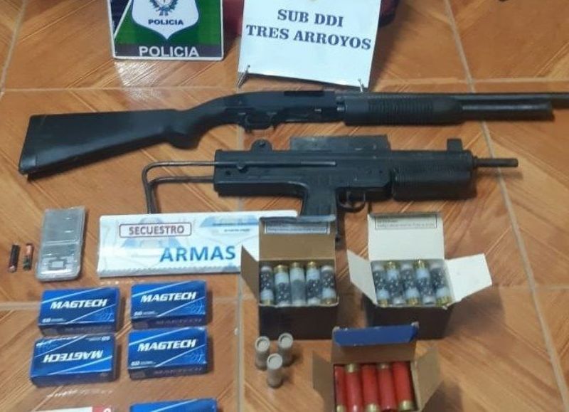 Recuperaron armas y detuvieron a un hombre tras un robo a un centro de reentrenamiento policial
